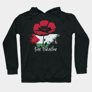 Free Palestine // Retro Stye Palestine Flag Hoodie